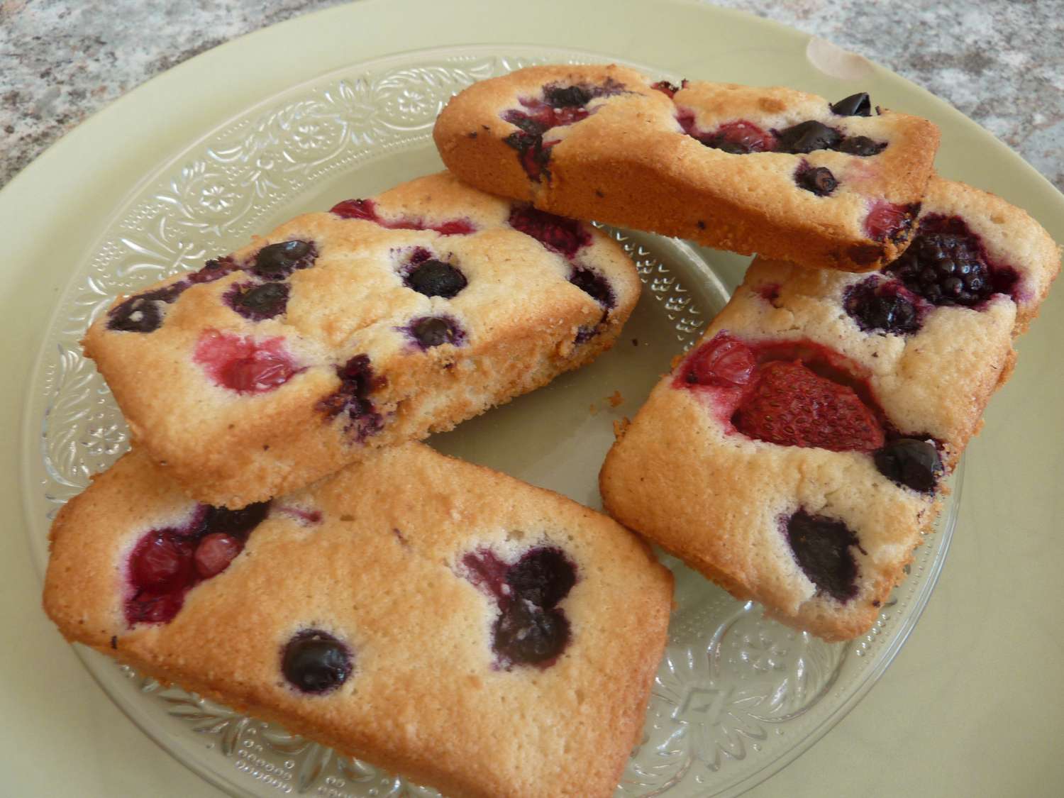 Recette Financier Aux Fruits Rouges La Cuisine De Martine