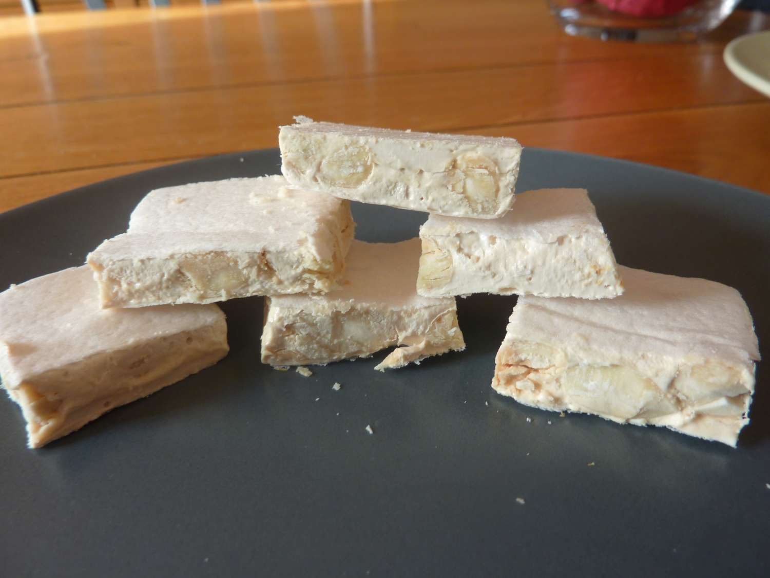 Recette Nougat Blanc Au Miel La Cuisine De Martine